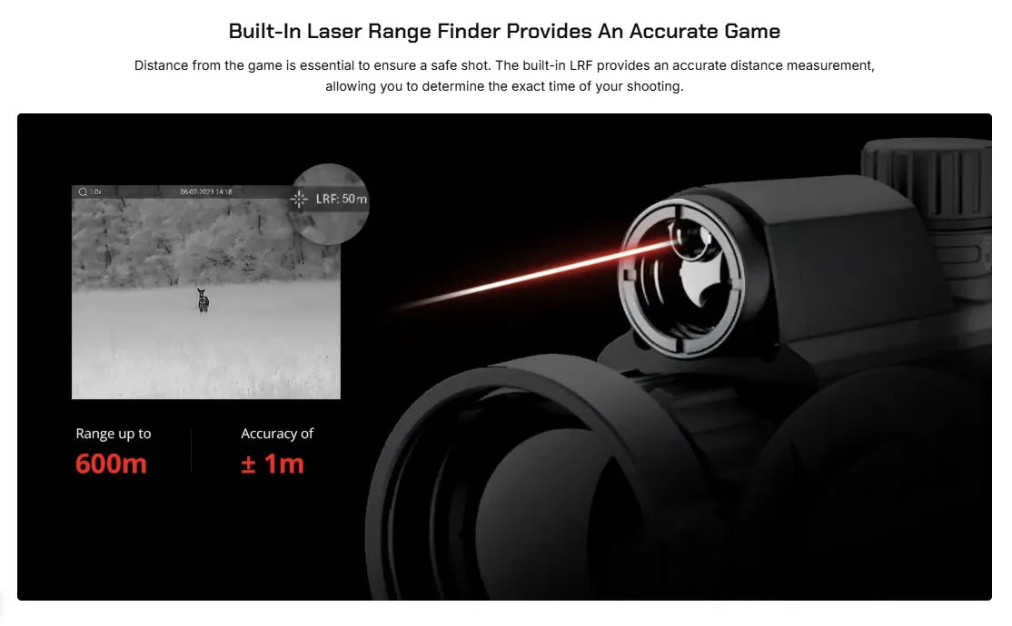 HIKMICRO Panther 2.0 PH50L Thermal Scope LRF