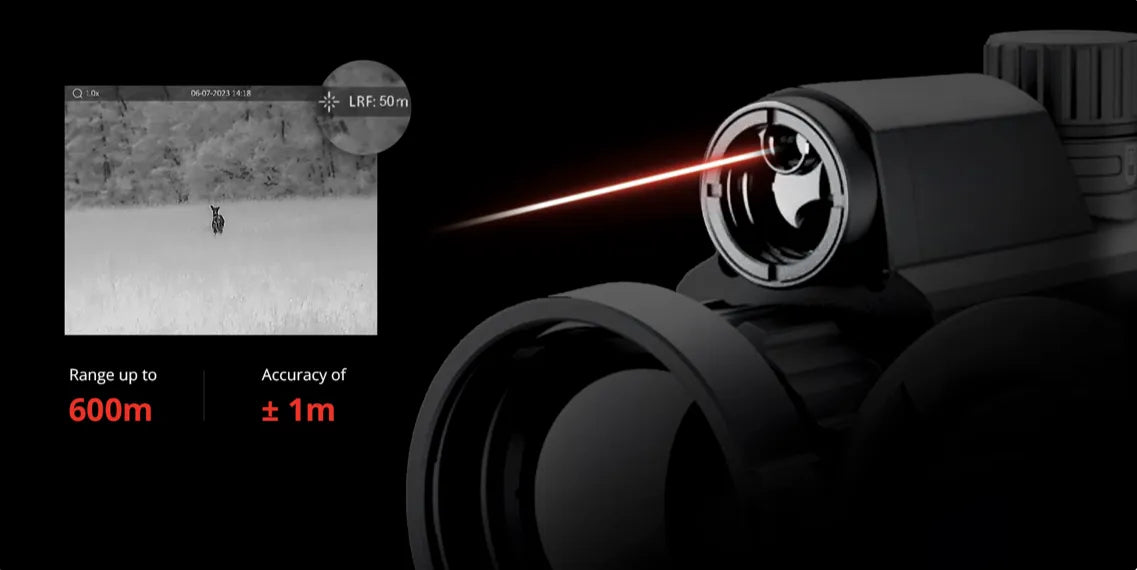 HIKMICRO Panther 2.0 PQ50L Thermal Scope LRF