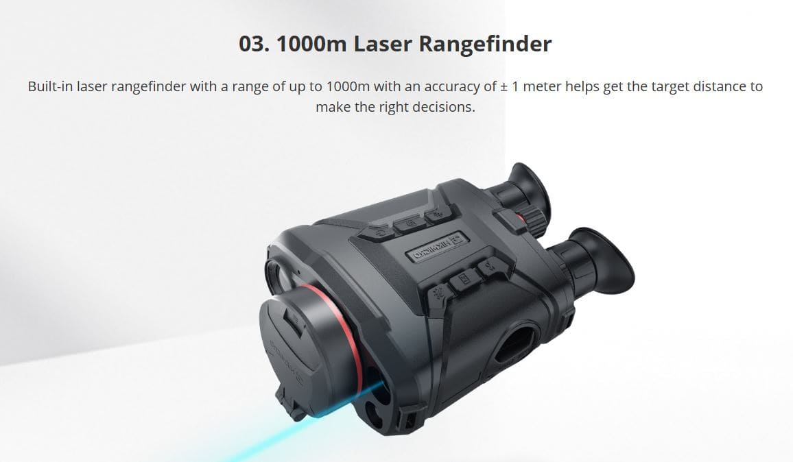 HIKMICRO Raptor RQ50L 1000m LRF