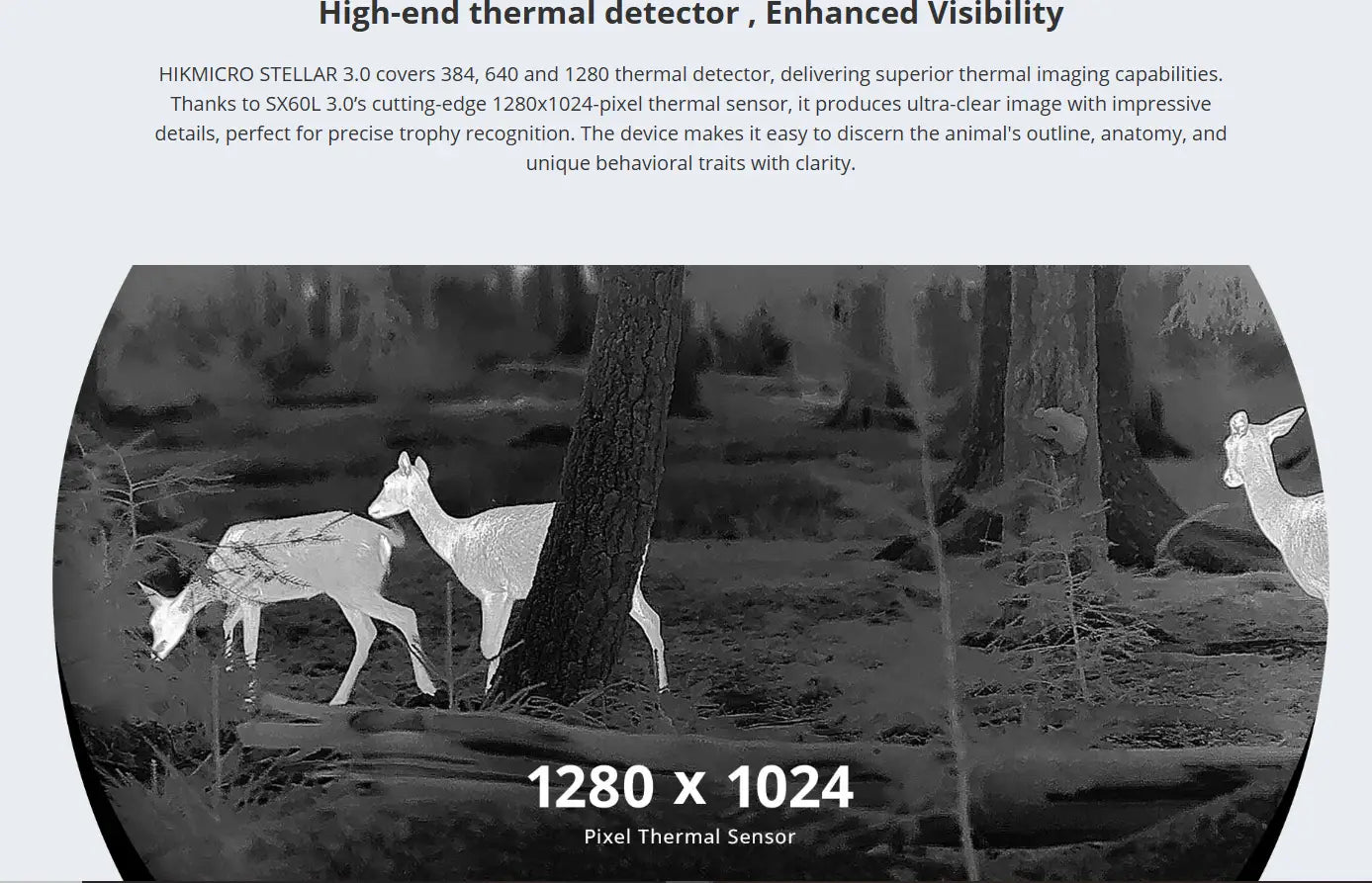 HIKMICRO Stellar SQ35L 3.0 Thermal Scope