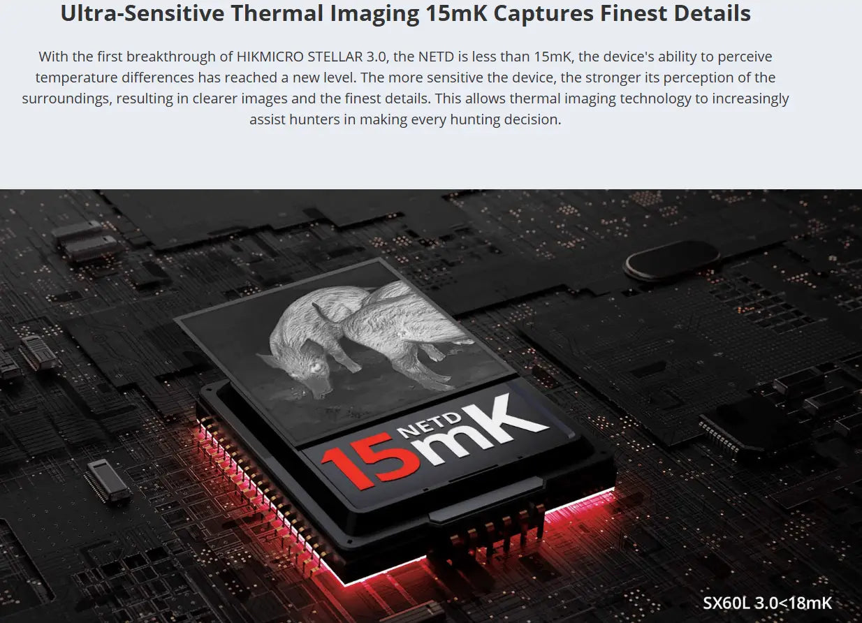 HIKMICRO Stellar SX60L 3.0 Thermal Scope
