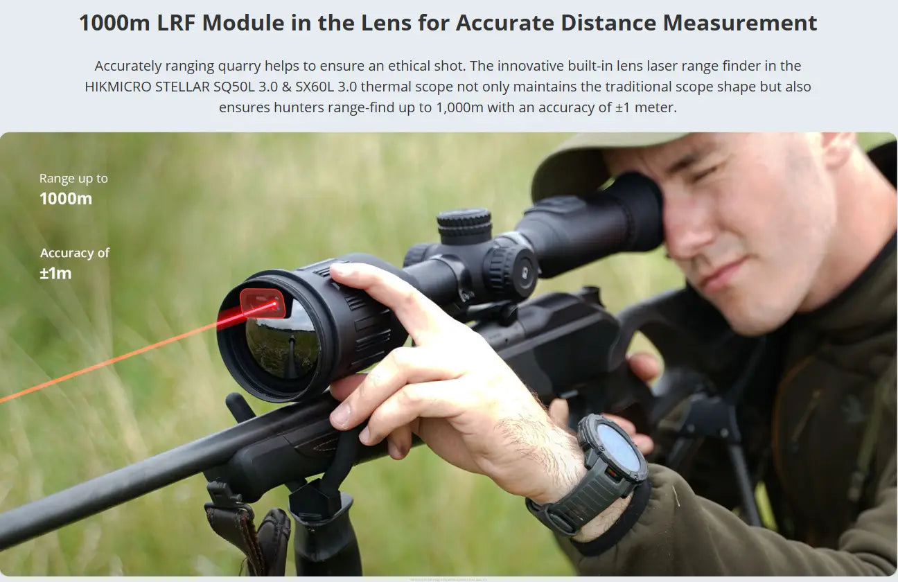 HIKMICRO Stellar SQ50L 3.0 Thermal Scope