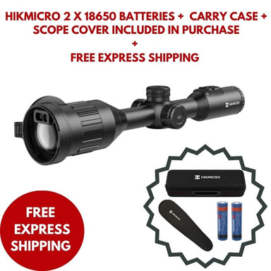 HIKMICRO Stellar SX60L 3.0  with 2 x 18650 BATTERIES +  Carry Case +  Scope Cover INCLUDED