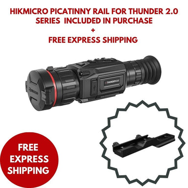 HIKMICRO Thunder 2.0 TH50Z with Picatinny Rail for Thunder 2.0 Series  INCLUDED