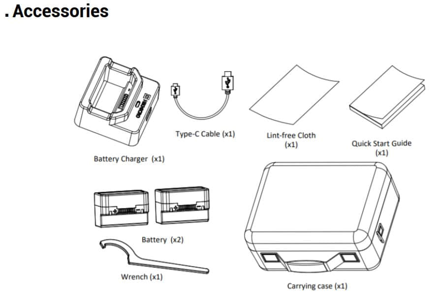 HIKMICRO Thunder TQ35CL 3.0 Thermal Clip-On whats in the box