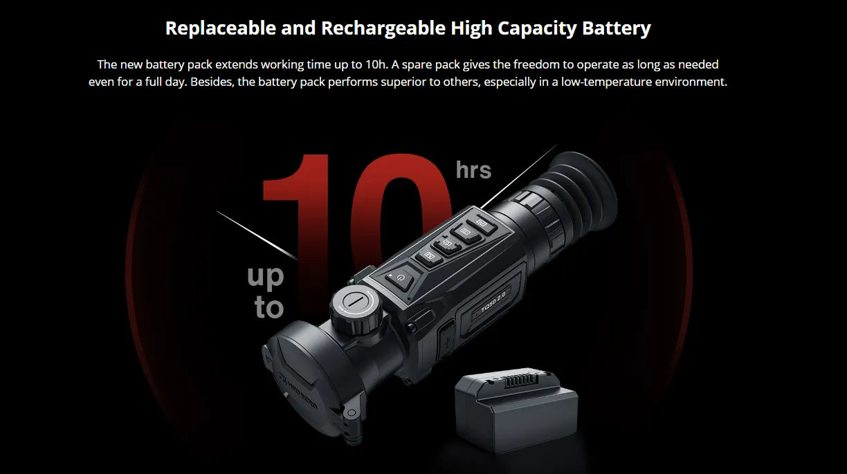 HIKMICRO Thunder TQ35 2.0 Thermal Scope Battery