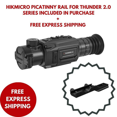 HIKMICRO Thunder TQ35 2.0 with  Picatinny Rail for Thunder 2.0 Series INCLUDED