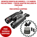 Habrok Pro HQ50L_N with Binocular Harness + 2 x Habrok Pro BATTERIES  + Tripod Adapter 
