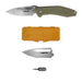 Havalon REDI, Green, boxed Full Set Knife