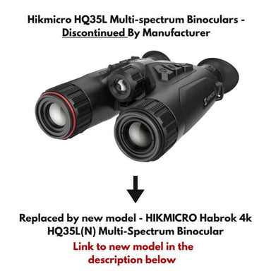 Hikmicro HQ35L Multi-spectrum Binoculars front left view
