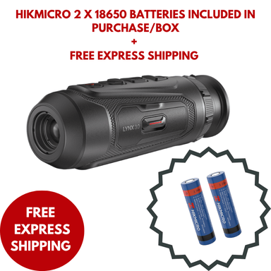Hikmicro Lynx LH15 3.0 with 2 18650 batteries