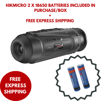 Hikmicro Lynx LH19 3.0 with 2 18650 batteries
