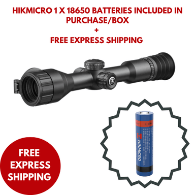 Hikmicro Neos NE25 with 1 18650 batteries