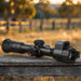 Hikmicro Alpex 4k Lite A40EL on top of a Fence Paling Shelf