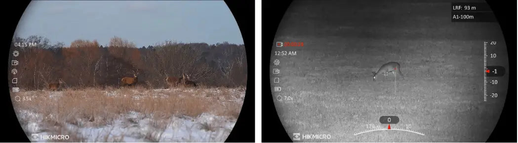 Hikmicro Alpex A50EL Day and Night Footage