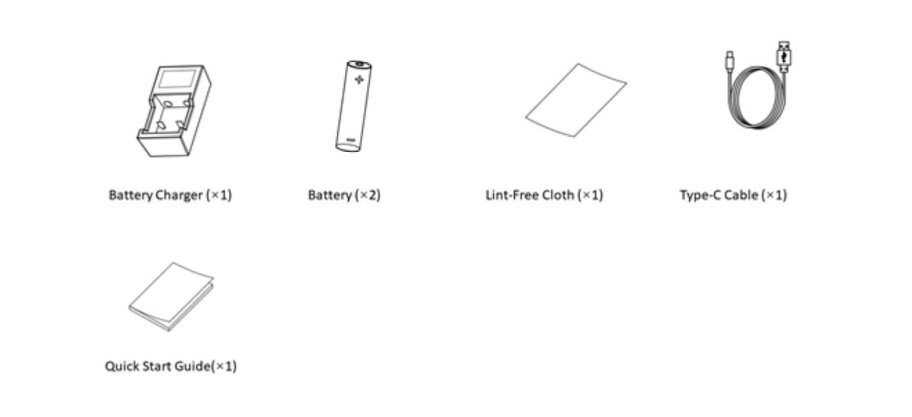 Hikmicro Lynx LE10 3.0 Thermal Monocular Whats in the box