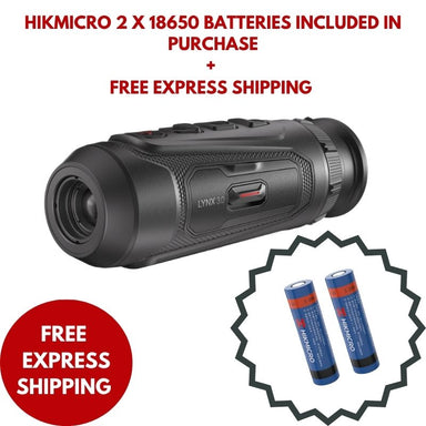 Hikmicro Lynx LH193.0 with 2 x 18650 BATTERIES