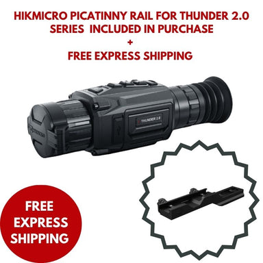 Hikmicro Thunder TH25P 2.0 with Picatinny Rail for Thunder 2.0 Series  INCLUDED