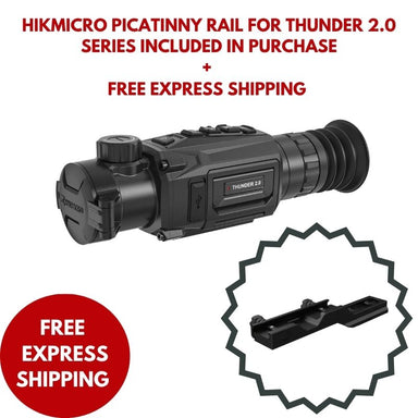 Hikmicro Thunder TH35P 2.0 with Picatinny Rail for Thunder 2.0 Series INCLUDED 