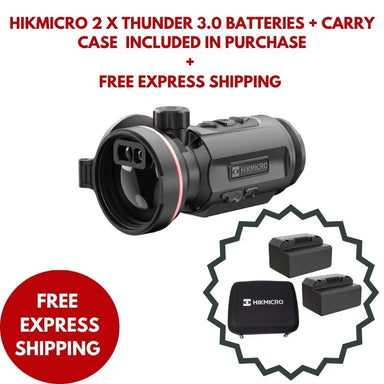 Hikmicro Thunder TQ50C 3.0 with 2 x Thunder 3.0 Batteries + Carry Case  INCLUDED 