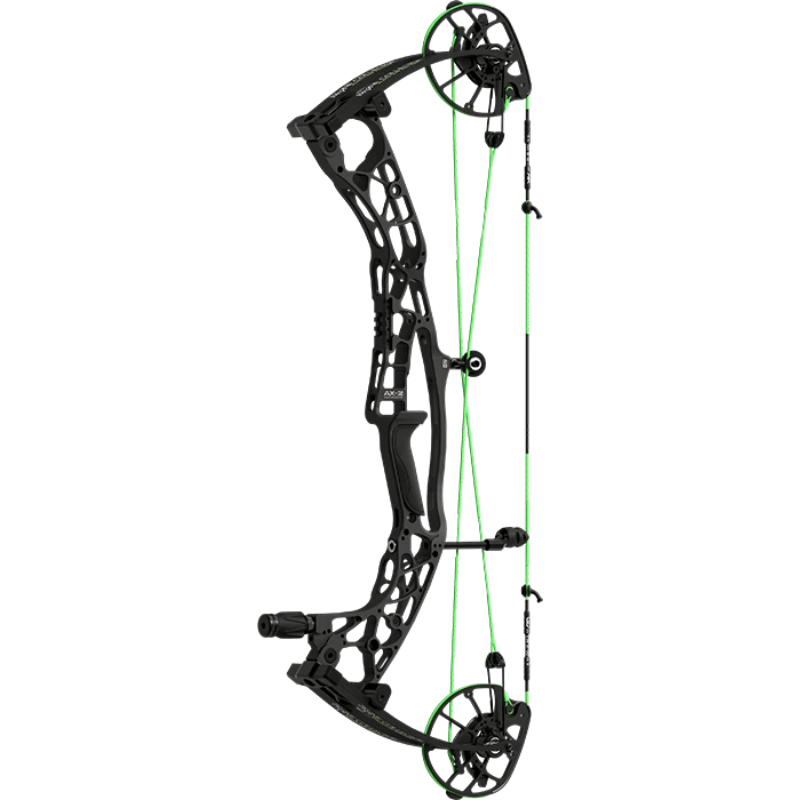 Hoyt Alpha AX-2 29 Compound Bow Black Out Bone Collector