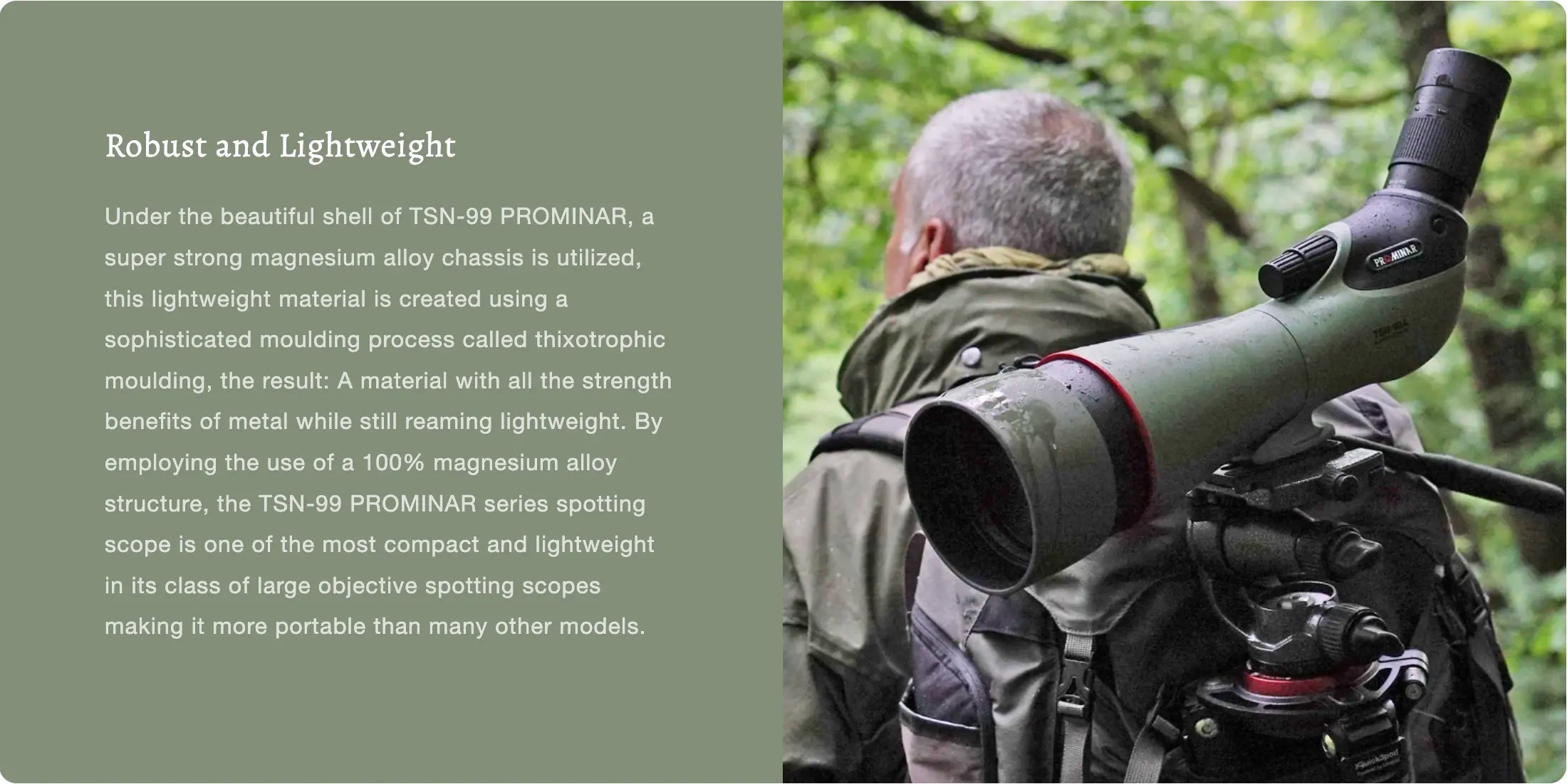 Kowa TSN-99 Spotting Scope Robust and Lightweight