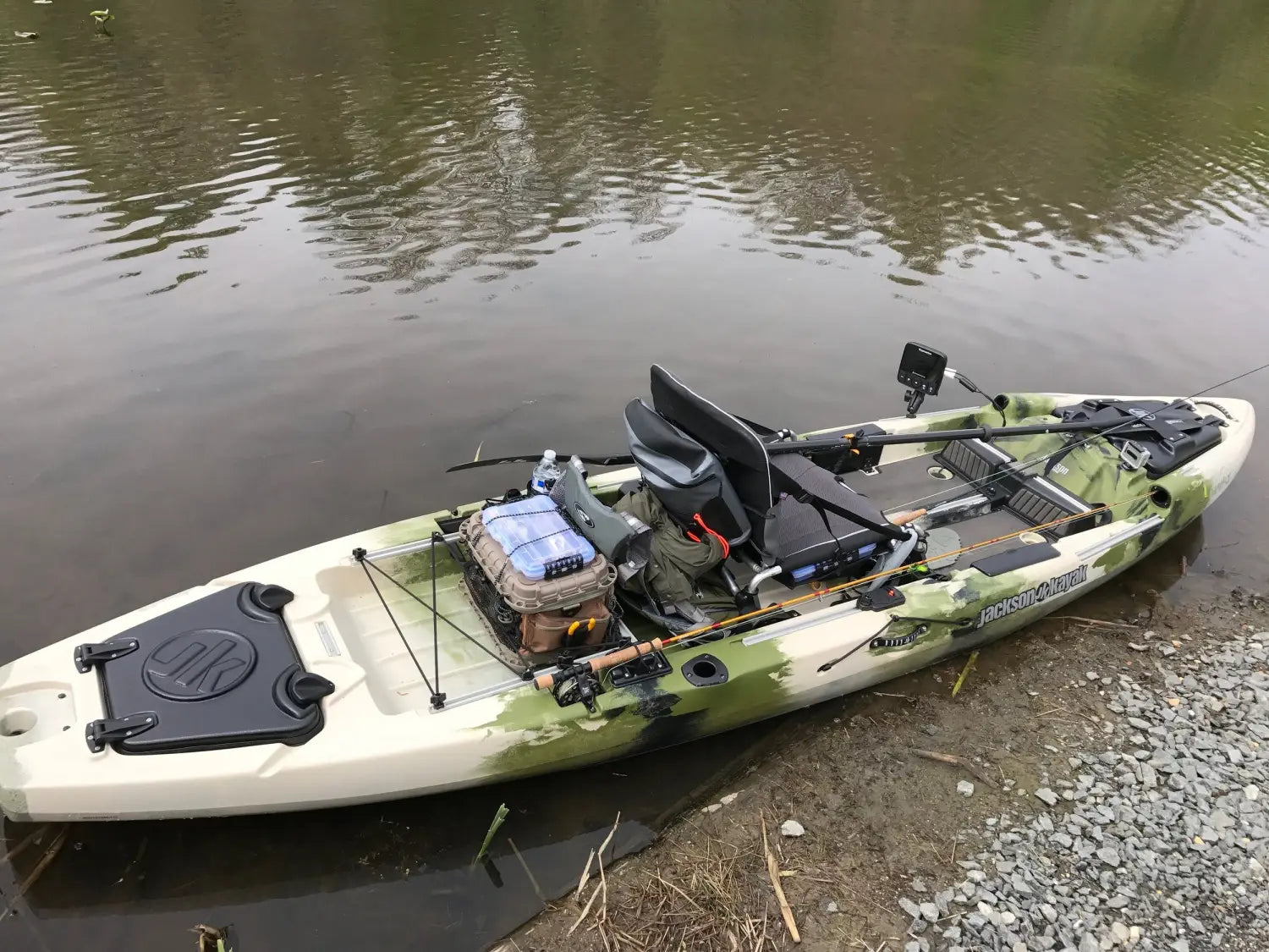 Docked Kayak