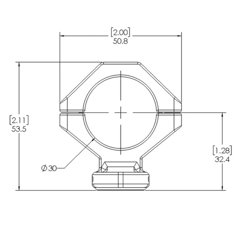 Magne-Tech Ring Mount 30mm Tube