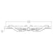 Magne-tech Tikka T3X Receiver Dimension