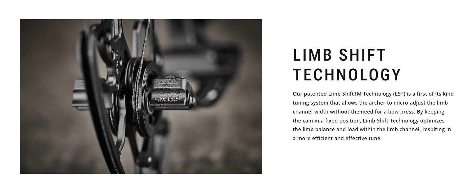 Mathews Lift RS Compound Bow Limb Shift Technology