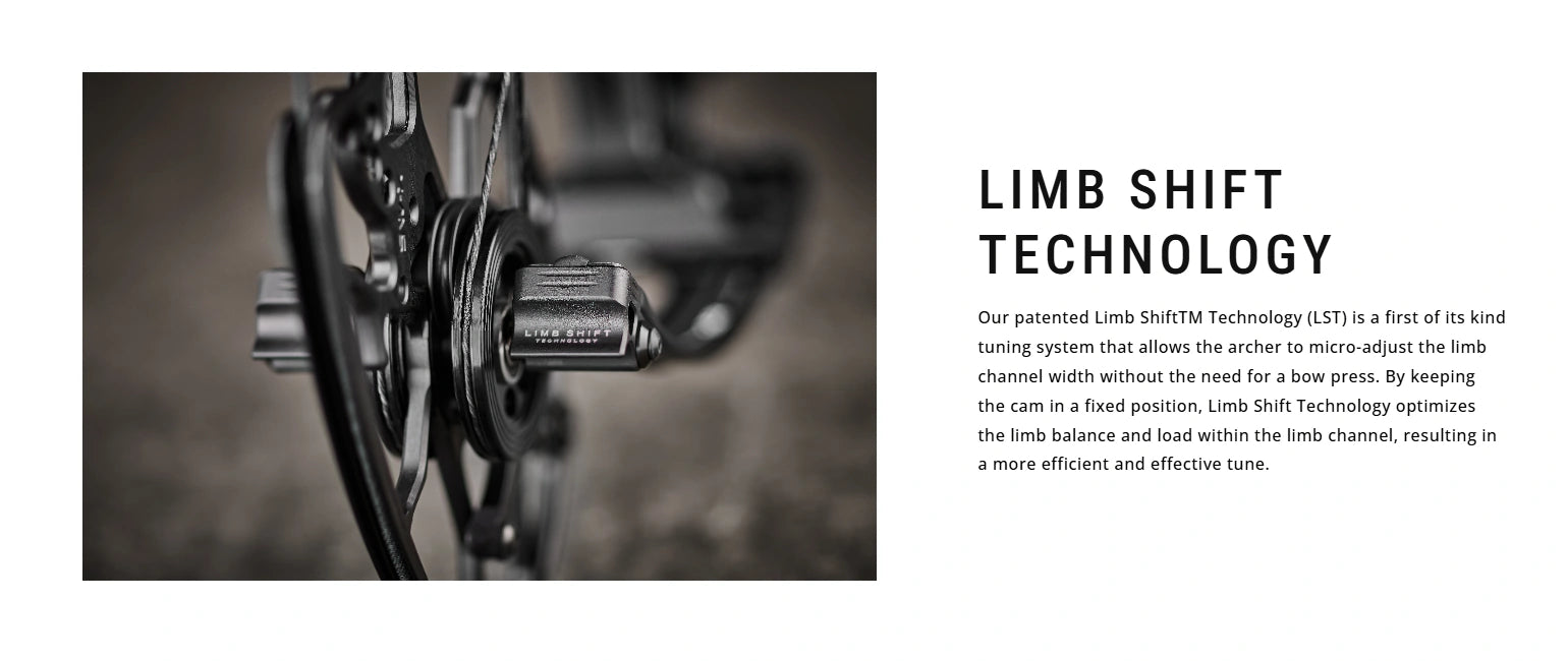 Mathews Lift XD Compound Bow Limb Shift Technology