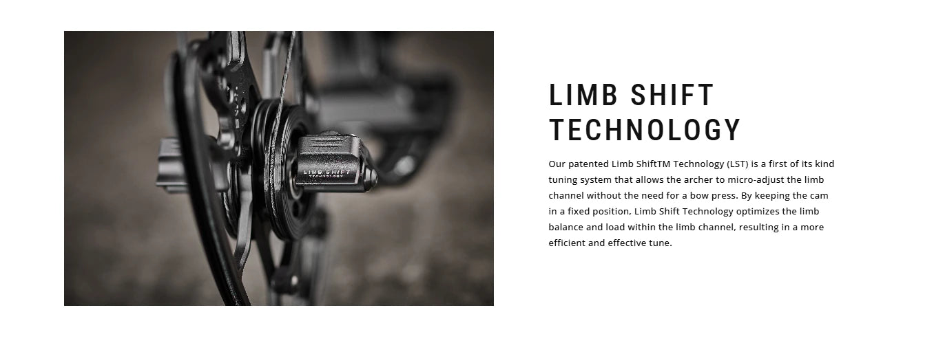 Mathews Lift X 29.5 Compound Bow Limb Shift Technology