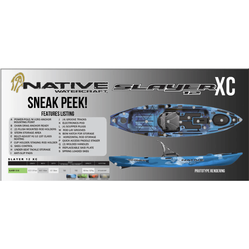 Native Watercraft Slayer 12 XC Features and Specifications