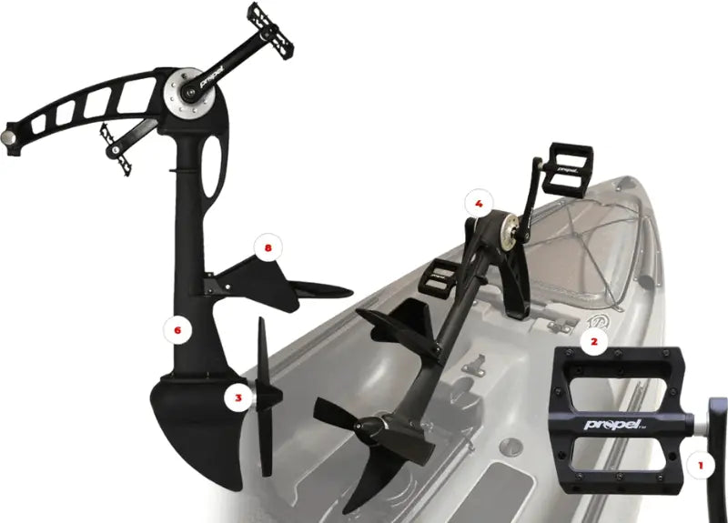 Native Watercraft Pedal Drive System