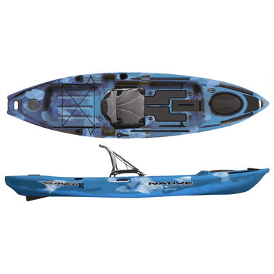 Native Watercraft Slayer 12 XC Blue Lagoon (Blue Camo)