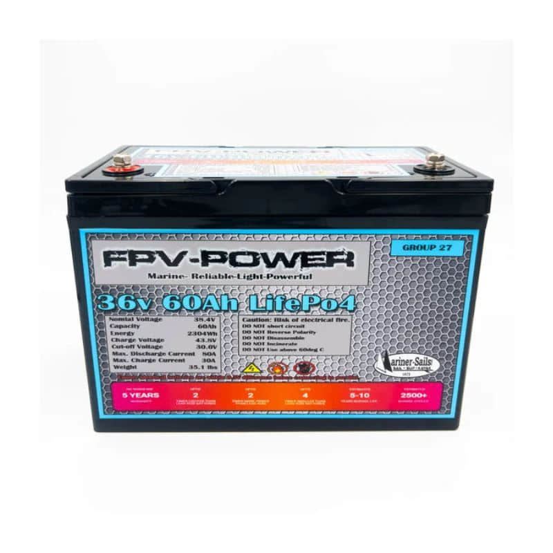 Newport Titan X Propel 12.5 Stern Newport NK300 + FPV 36V 60Ah Battery