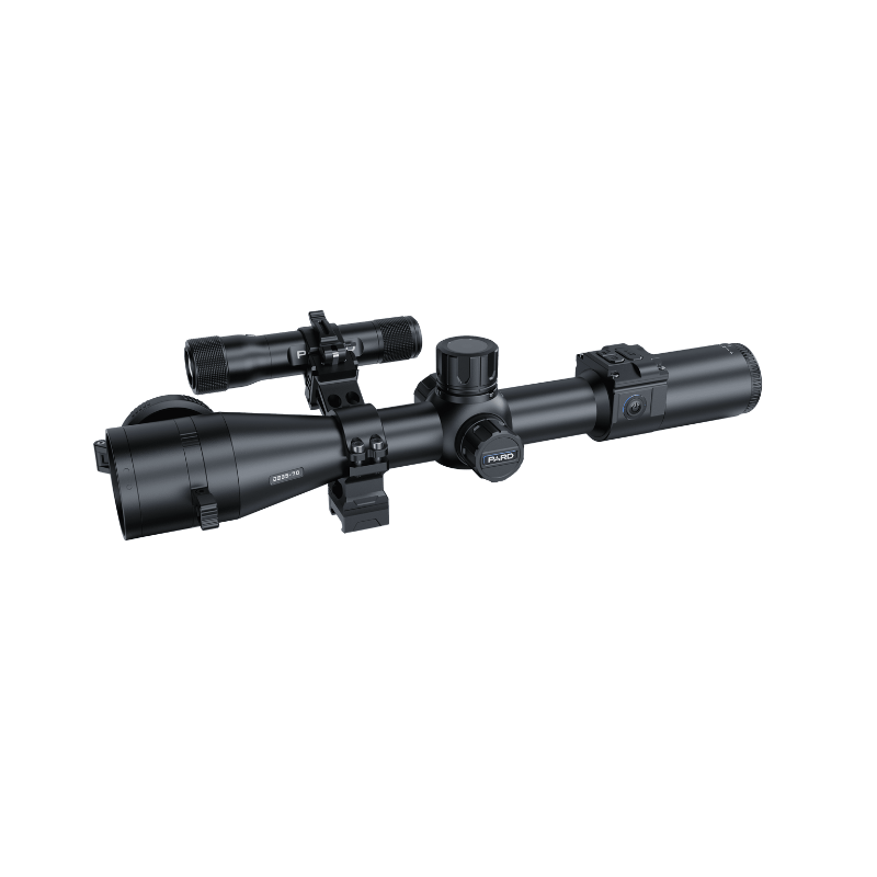 PARD DS35-50 (4x) with TL3 850nm - Digital Night Vision Riflescope Front Left View