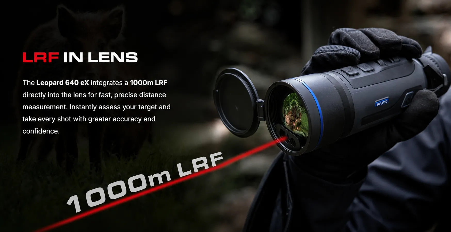 PARD Leopard 640 eX 50mm LRF Thermal Monocular LRF