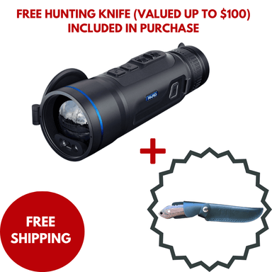 PARD Leopard 640 eX 50mm LRF Thermal Monocular With Free Hunting Knife
