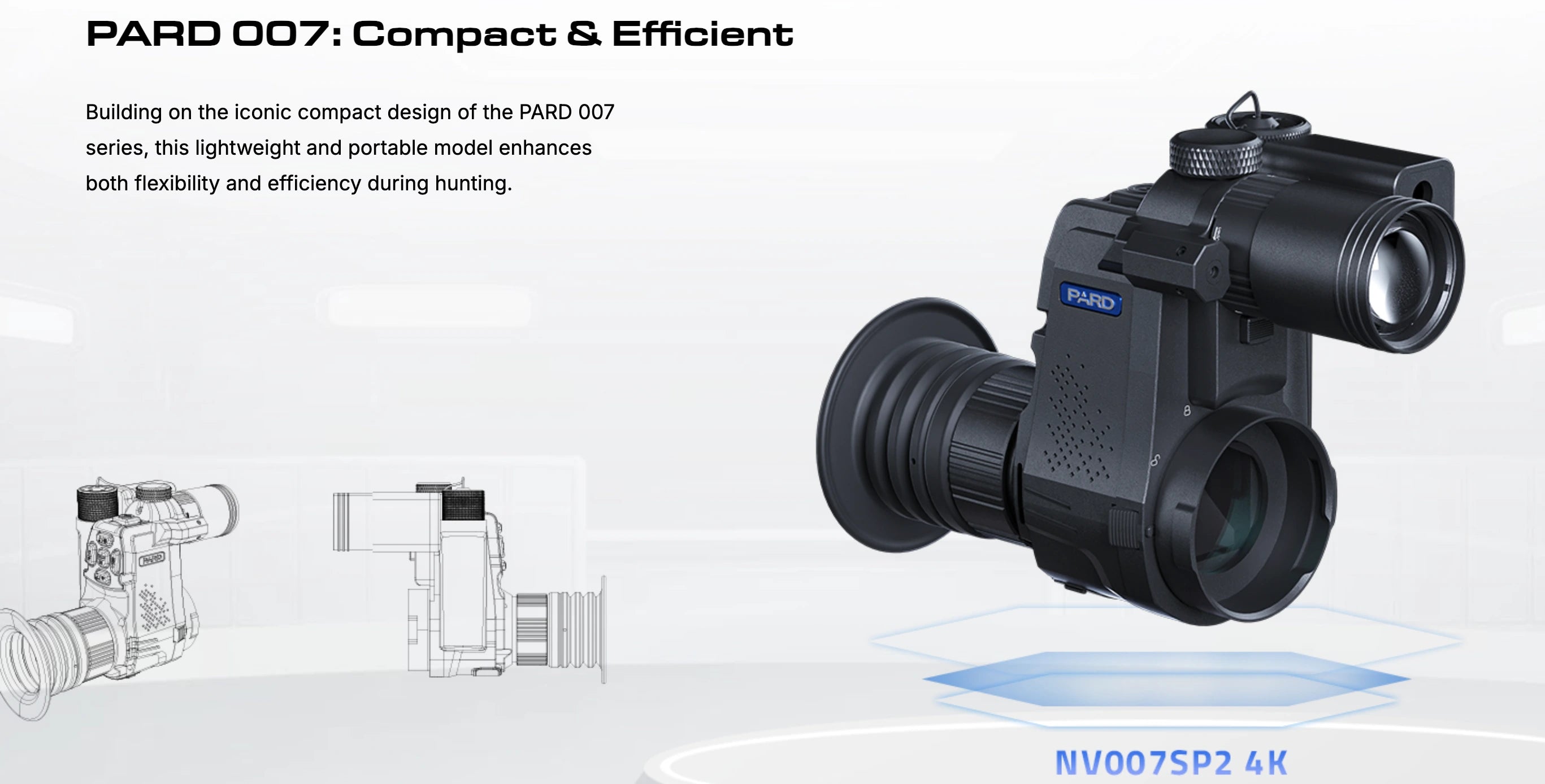 PARD NV007SP2 4K LRF Compact and Efficient