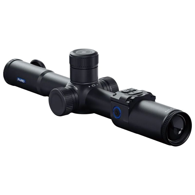 PARD Night Stalker 4K Mini LRF Night Vision Scope Left Side View Objective Lens 