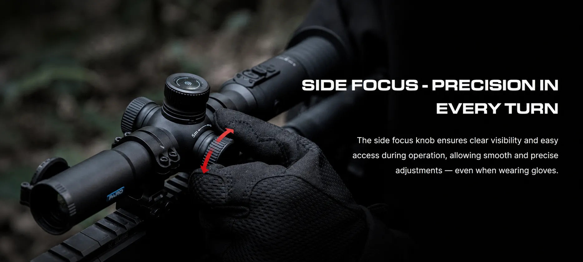 PARD Pantera 256 Mini 25mm Thermal Scope Side Focus