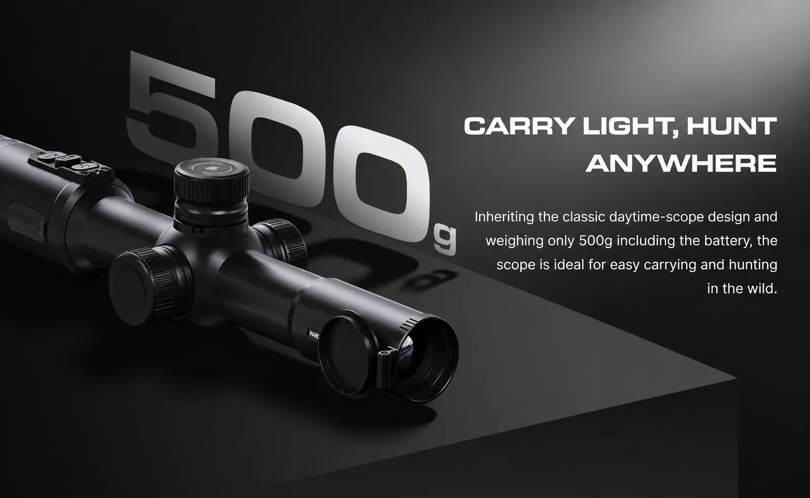 PARD Pantera 256 Mini 25mm Thermal Scope Weight