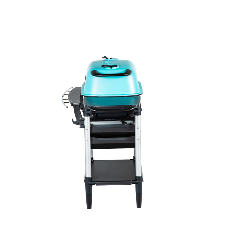 PK300AF Grill and Smoker Teal Side View