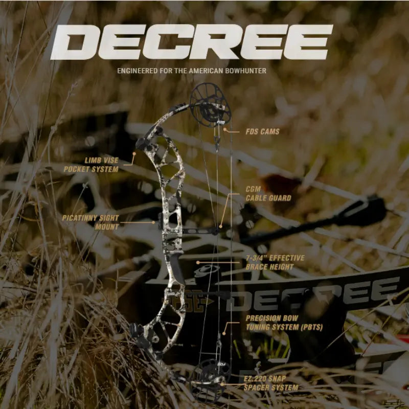 PSE Decree Compound Bow Feature