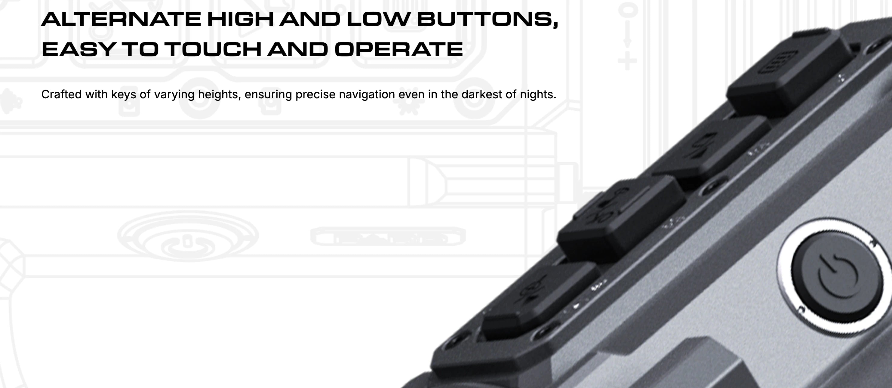 Pard Ocelot 480 50mm with LRF Thermal Riflescope alternate buttons