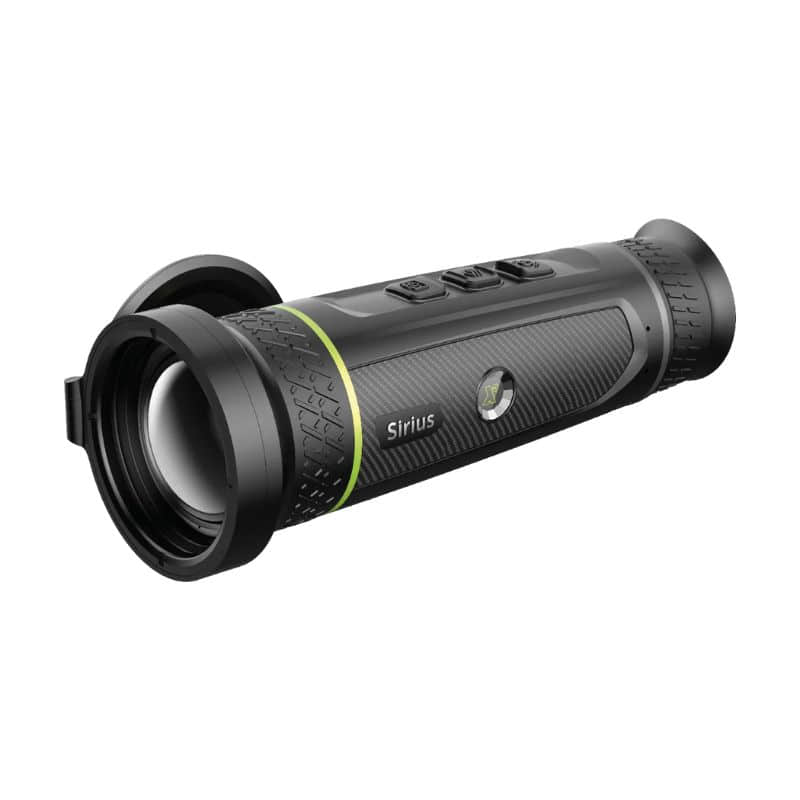 Pixfra Sirius S650 LRF Thermal Monocular front left view