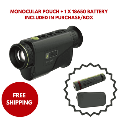 Pixfra Arc A425P LRF Thermal Monocular With Monocular Pouch + 1 x 18650 Battery