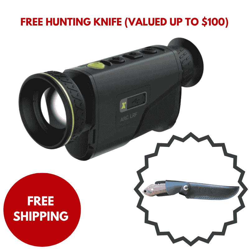 Pixfra Arc A650P LRF Thermal Monocular With Free Hunting Knife