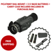 Pixfra CETUS C225 Thermal Scope With Picatinny Rail Mount + 2 x 18650 Batteries + Carry Case